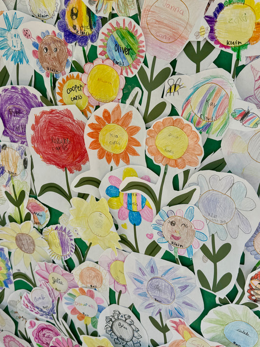 Draw a Flower Coloring Printable